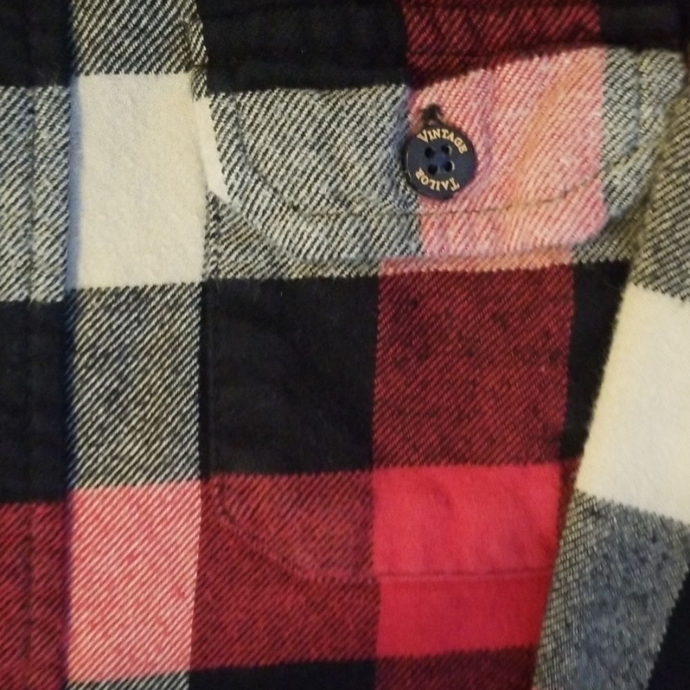 Tailor Vintage long sleeve plaid shirt - Picture 4 of 6